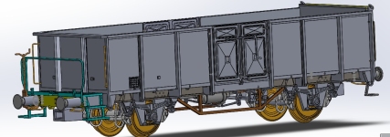 Exact-Train EX23967 - H0 - Offene Güterwagen Omm EUROP, ÖBB, Ep. III